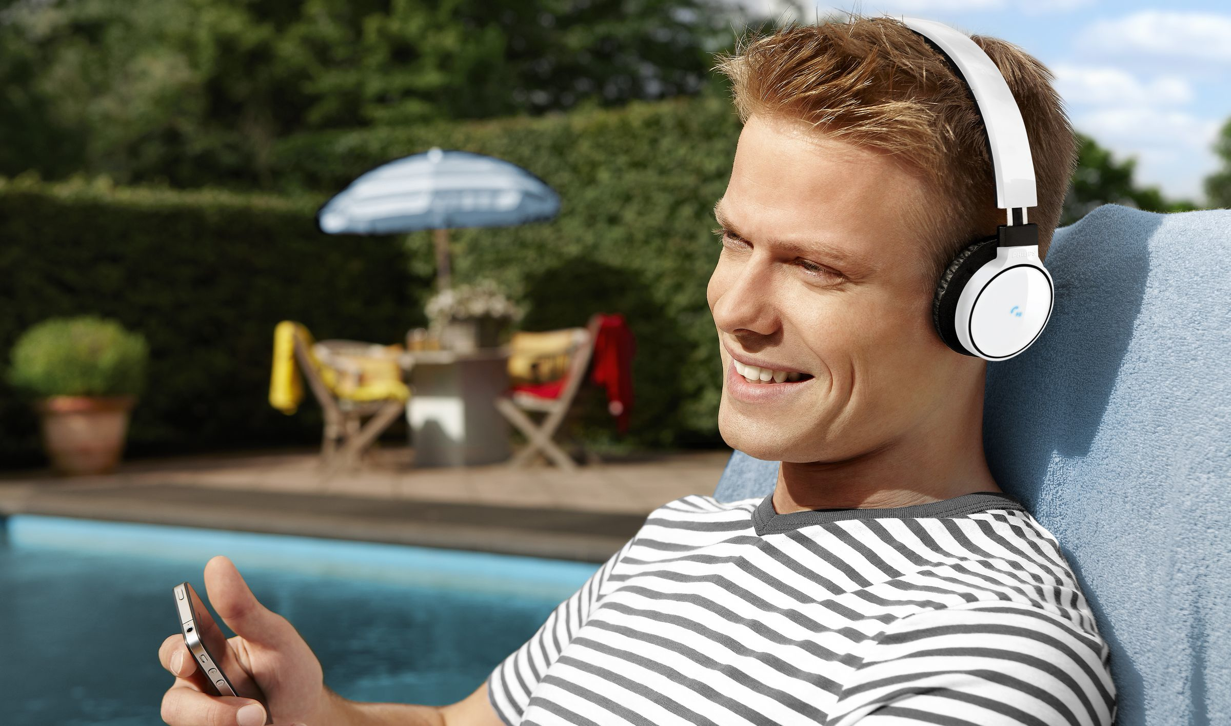 Philips SHB9150WT/10 headphones/headset Wired & Wireless Head-band Calls/Music Bluetooth White – image 9