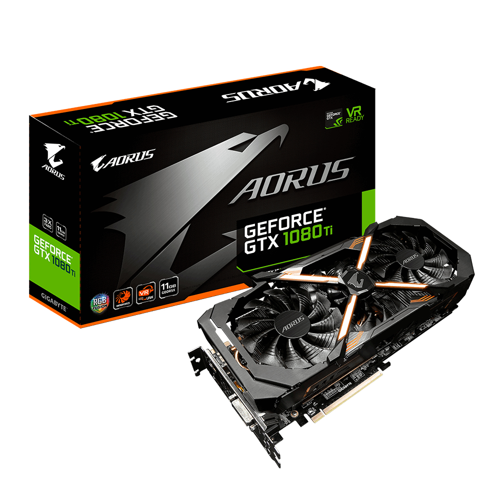 GIGABYTE GVN108TA-00-G graphics card NVIDIA GeForce GTX 1080 Ti