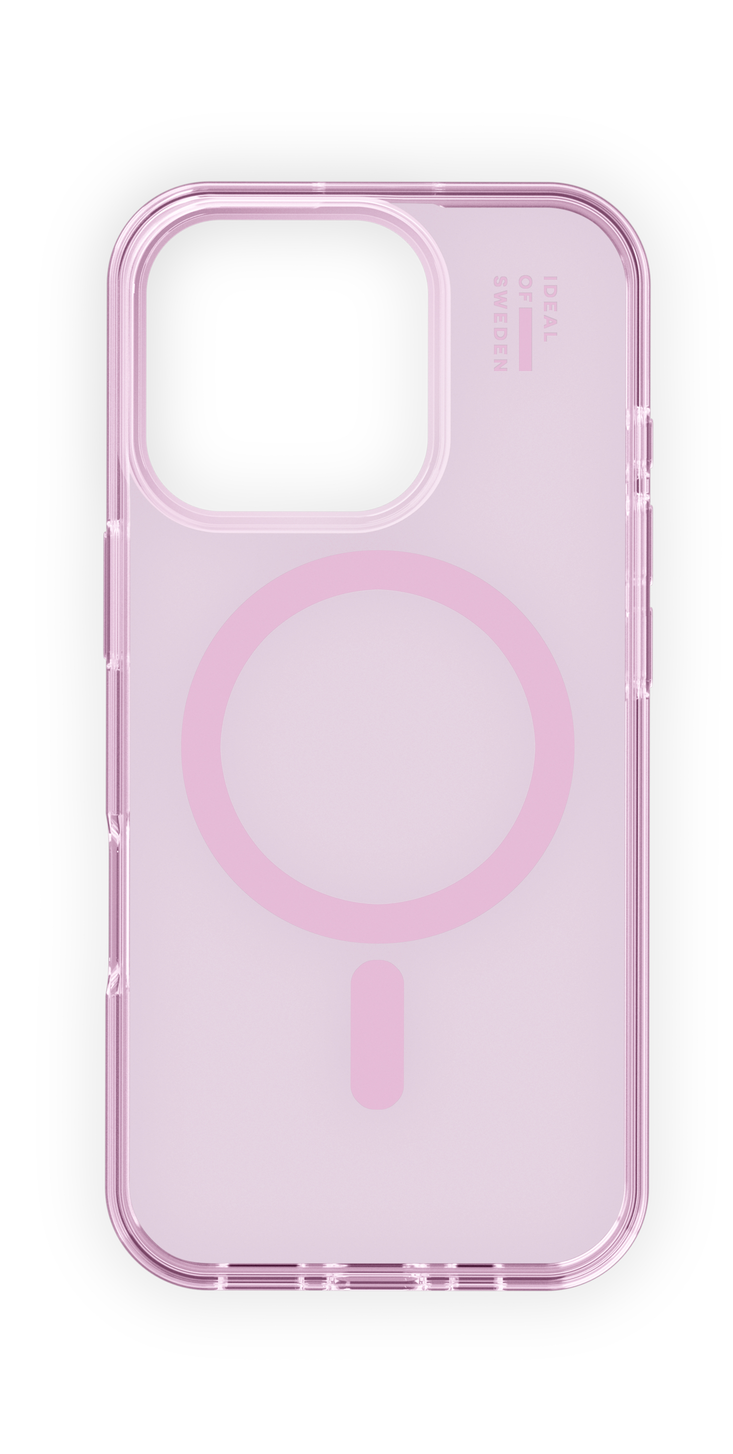 iDeal of Sweden Clear Case MagSafe iPhone 16 Pro Max Light Pink