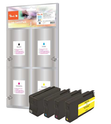 Peach PI300-411 PagePack Black, Cyan, Magenta, Yellow