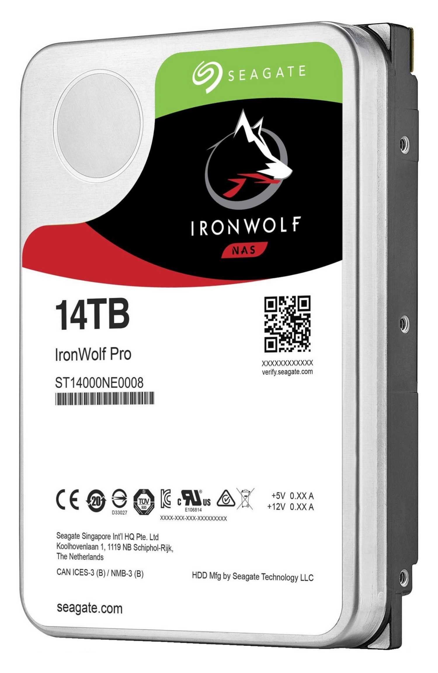 Seagate IronWolf Pro ST14000NEA008 internal hard drive