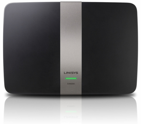 Linksys EA6200 wireless router Gigabit Ethernet Dual-band (2.4 GHz – image 1