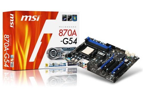 MSI 870A-G54 motherboard Socket AM3 ATX – image 3