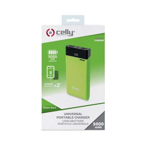 Celly PBPOP5000GN power bank Lithium-Ion (Li-Ion) – image 3