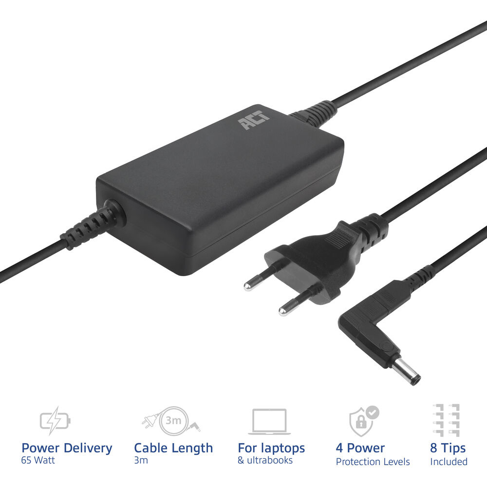 ACT Slim size laptop charger – image 2