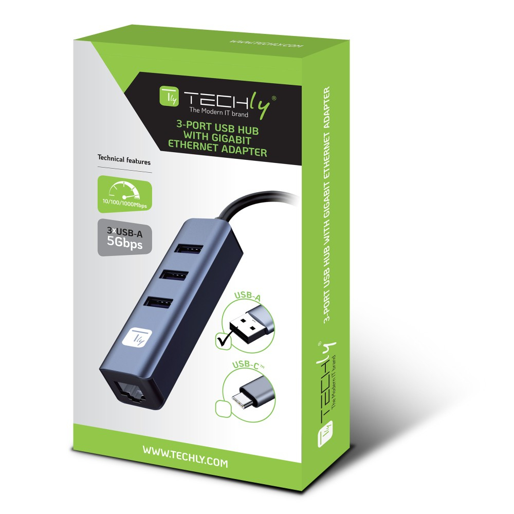 Techly IDATA USB-ETGIGA3AA – image 2