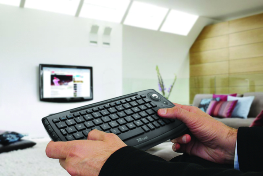 Trust 17926 keyboard TV RF Wireless Turkish Black – image 5