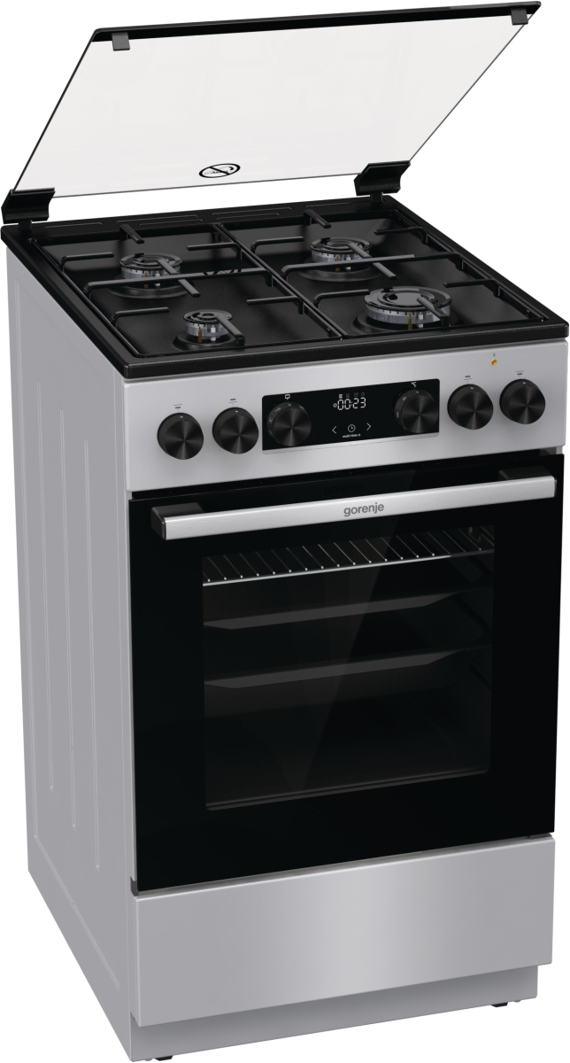 Gorenje GK5C41SJ cooker Freestanding cooker Electric Gas Grey – image 2