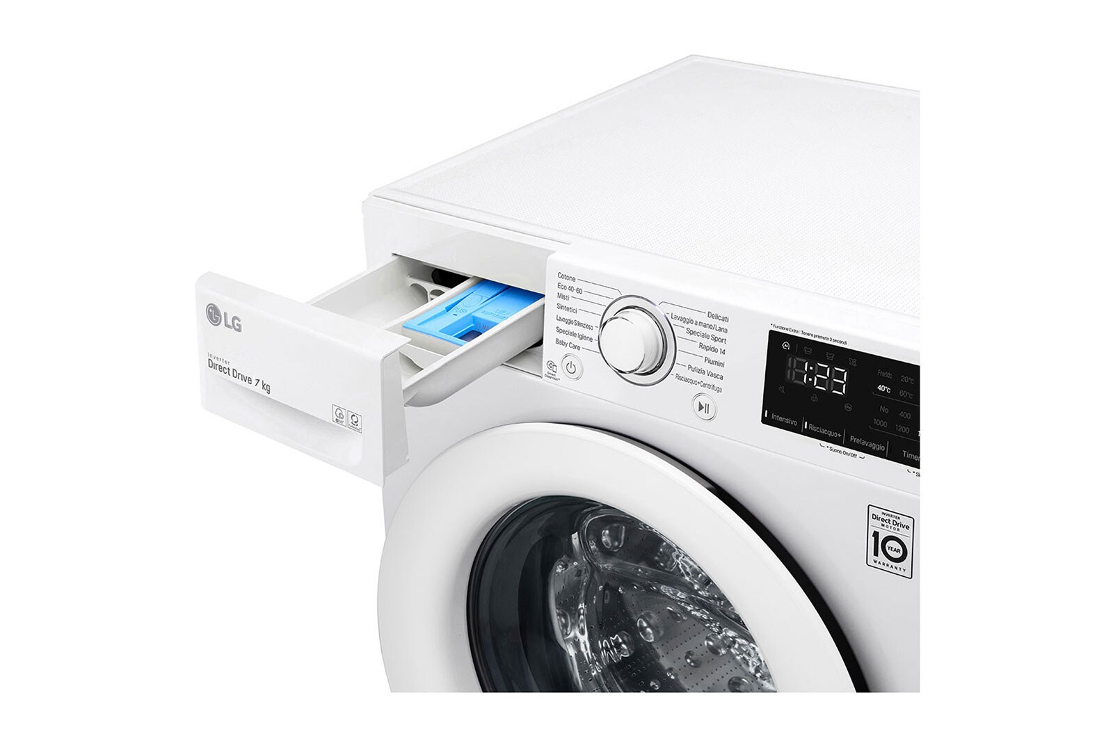 LG F2WV3S7N3E washing machine Front-load – image 5