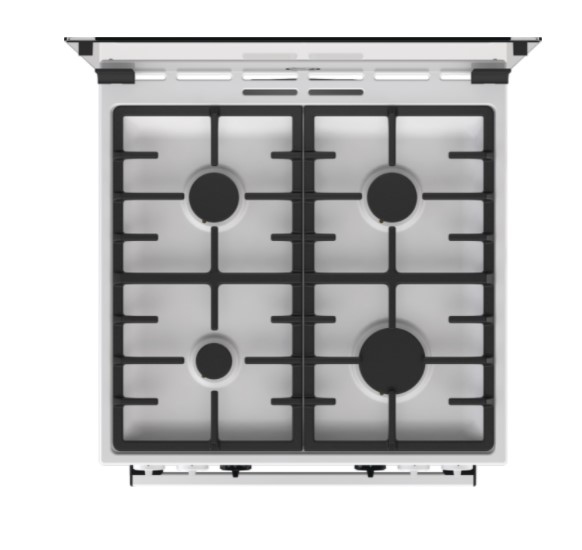 Gorenje KS6350WF Freestanding cooker Electric Gas White – image 3