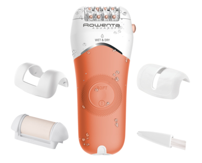 Rowenta EP4920F0 epilator 4 tweezers Coral, White – image 2