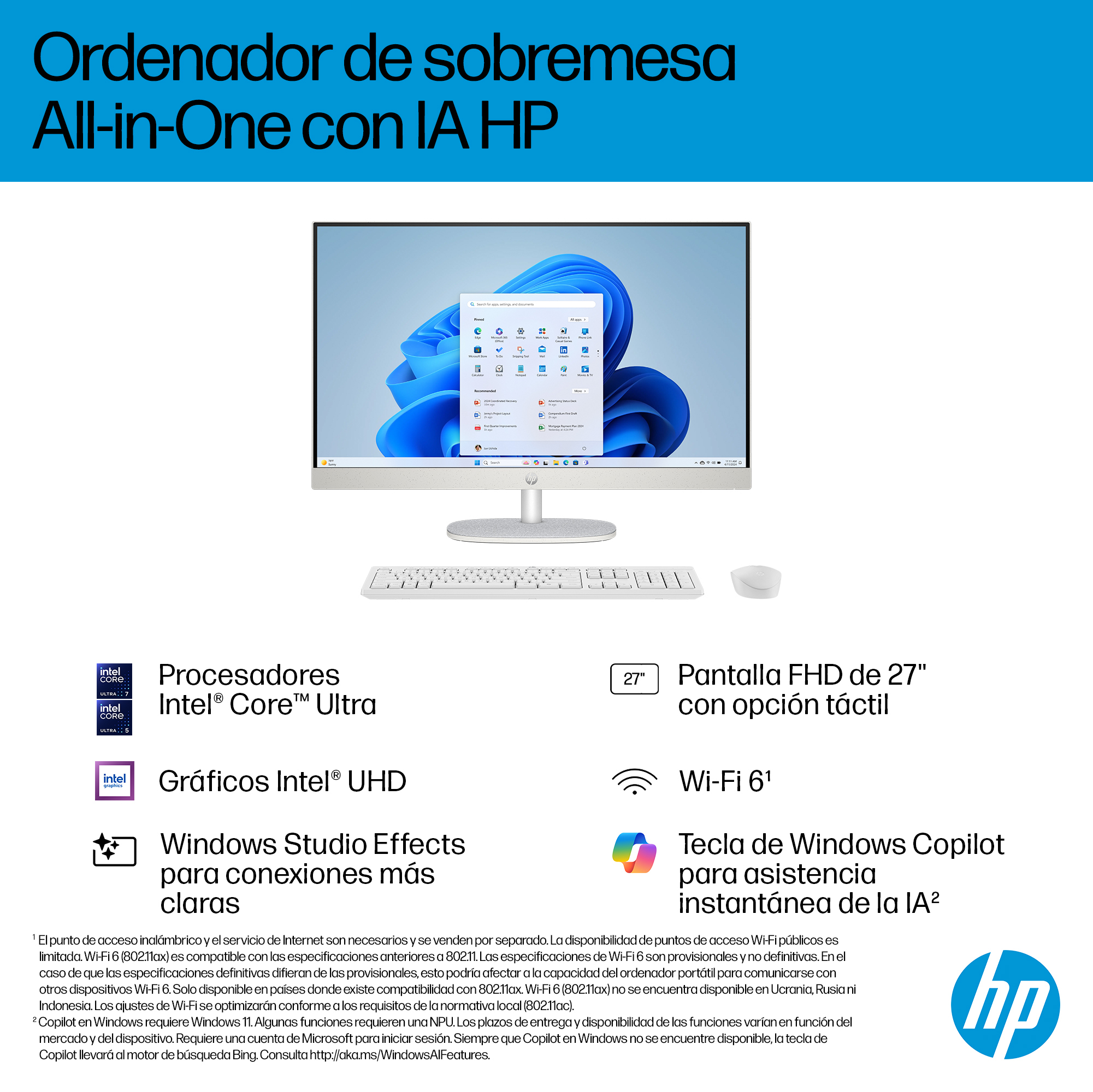 PC All in One HP 27-cr2009ns - imagen 4