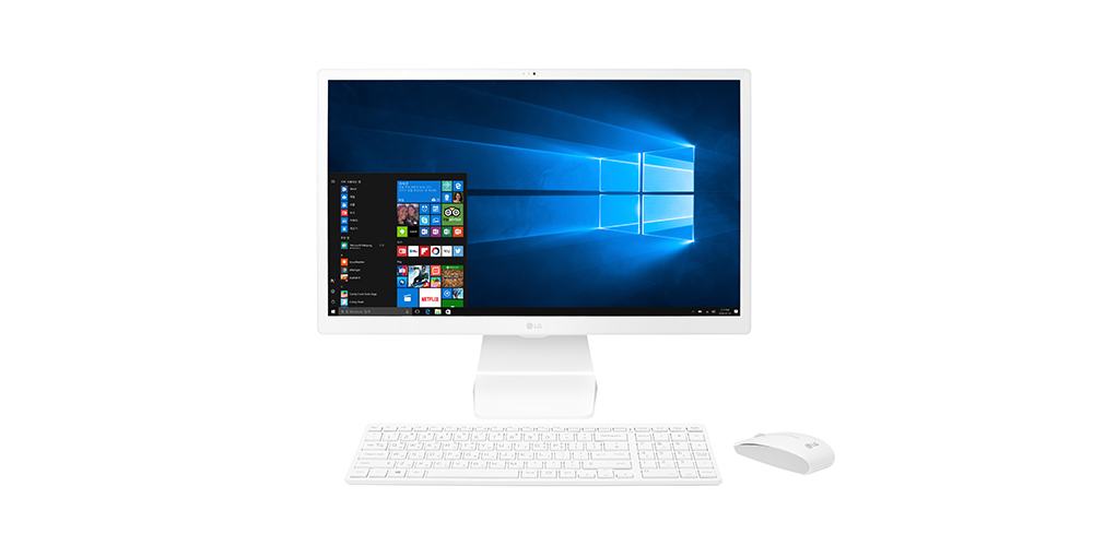 LG 24V570-GR30K All-in-One PC/workstation Intel® Core™ i3 i3-7100U – image 1