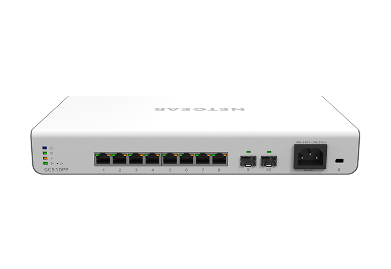 NETGEAR 10-Port PoE Gigabit Ethernet Smart Switch with Insight Cloud Management (GC510PP) – image 4