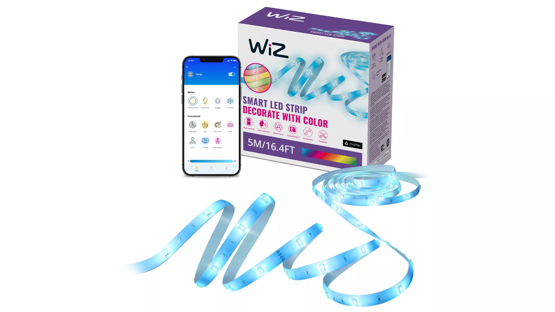 WiZ 8720169077621 smart lighting Wi-Fi/Bluetooth – image 2