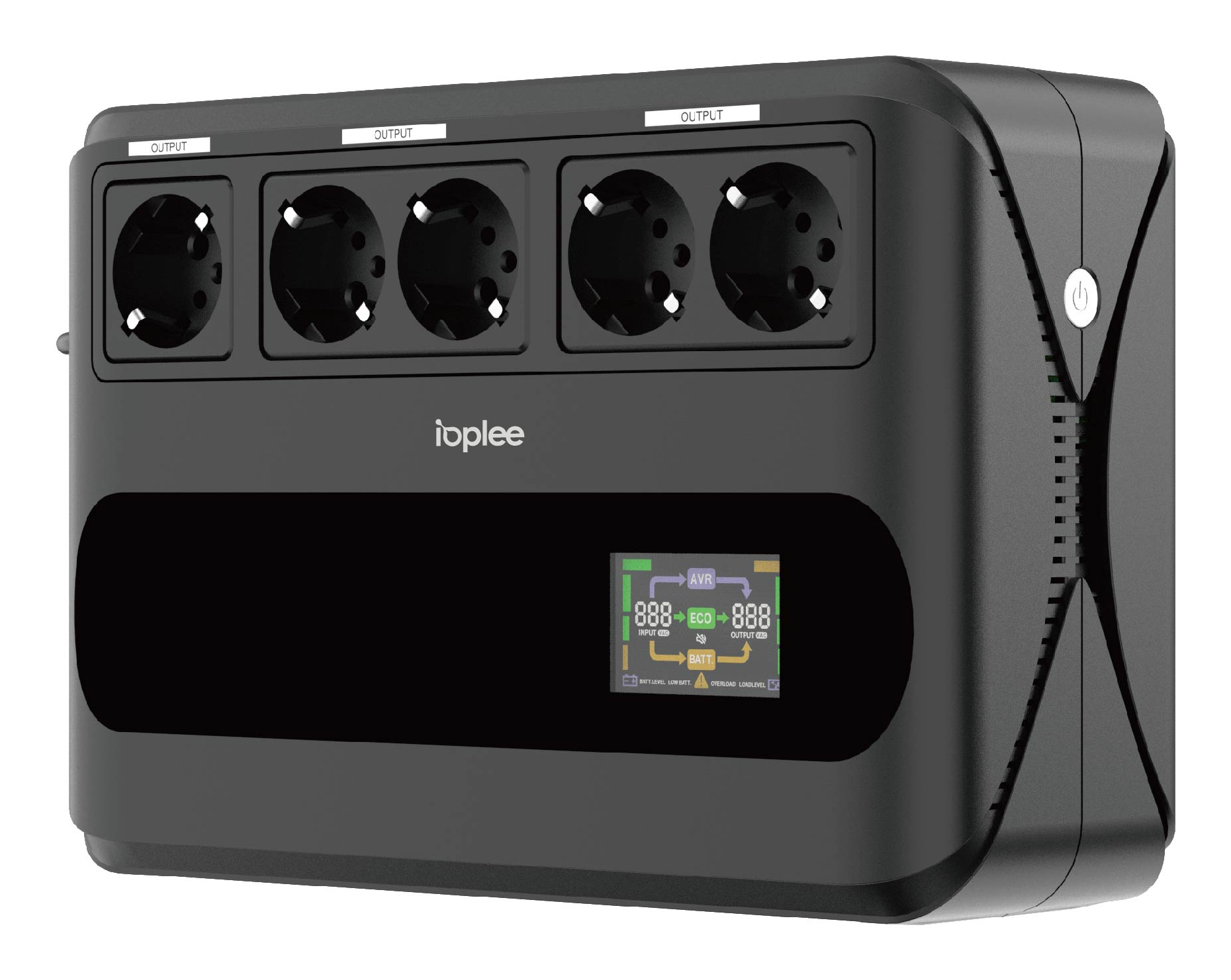 IOPLEE IOPEXTUPS667 uninterruptible power supply (UPS) Standby (Offline) 0.6 kVA – image 2
