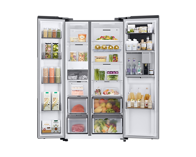 Samsung RH69B8931B1 side-by-side refrigerator Freestanding Black – image 4