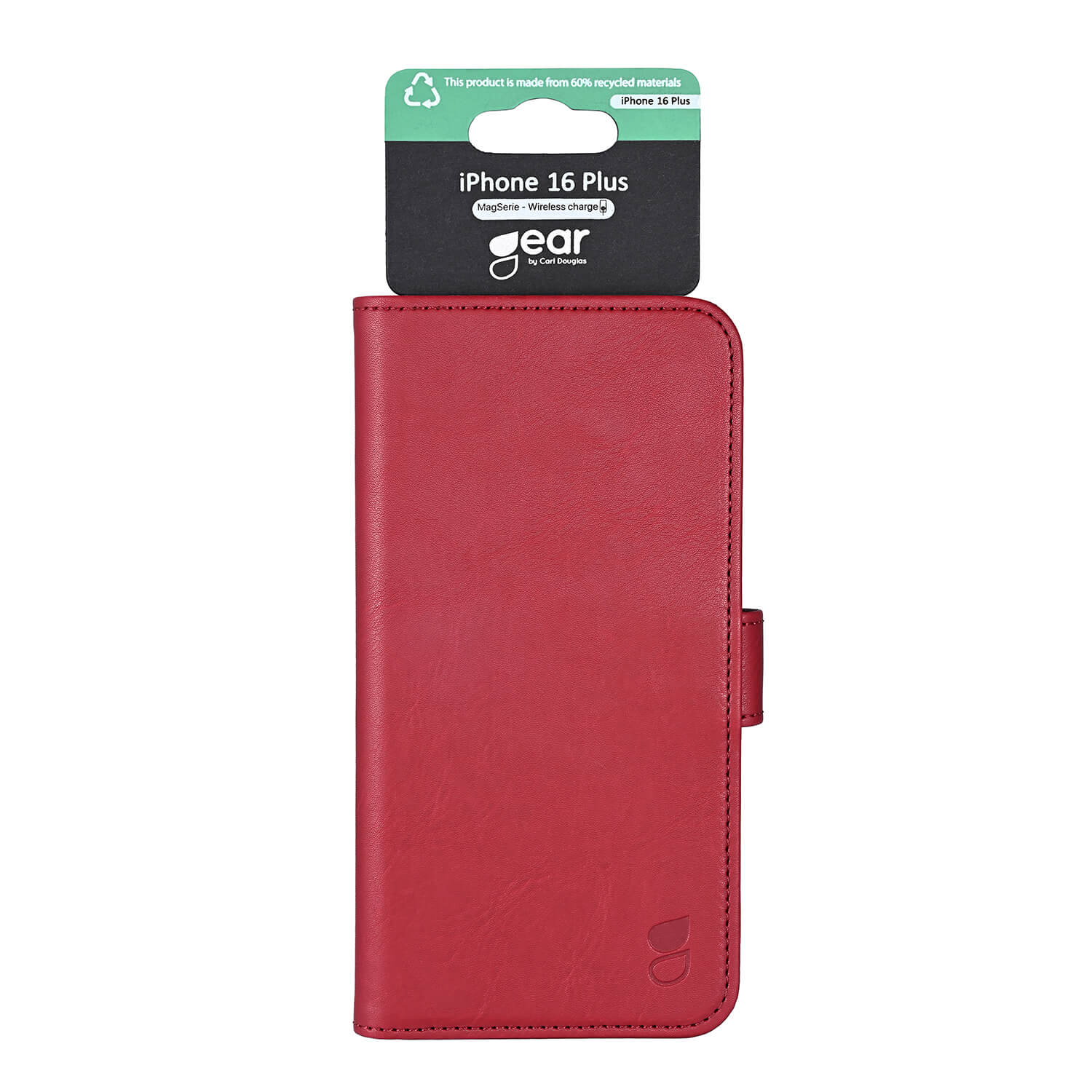 Gear Wallet Case 3 Card Slots Magseries Deep Red - iPhone 16 Plus – image 2