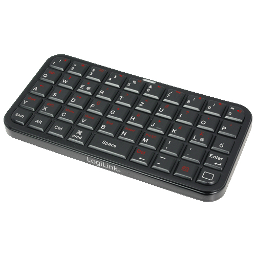 LogiLink ID0070 keyboard Bluetooth Black