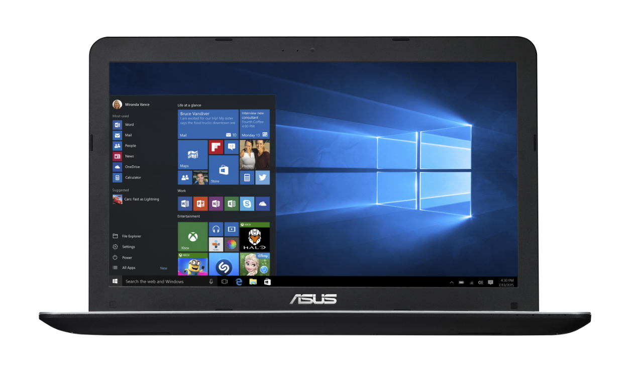 ASUS X555UB-NS71 Intel® Core™ i7 i7-6500U Laptop – image 1