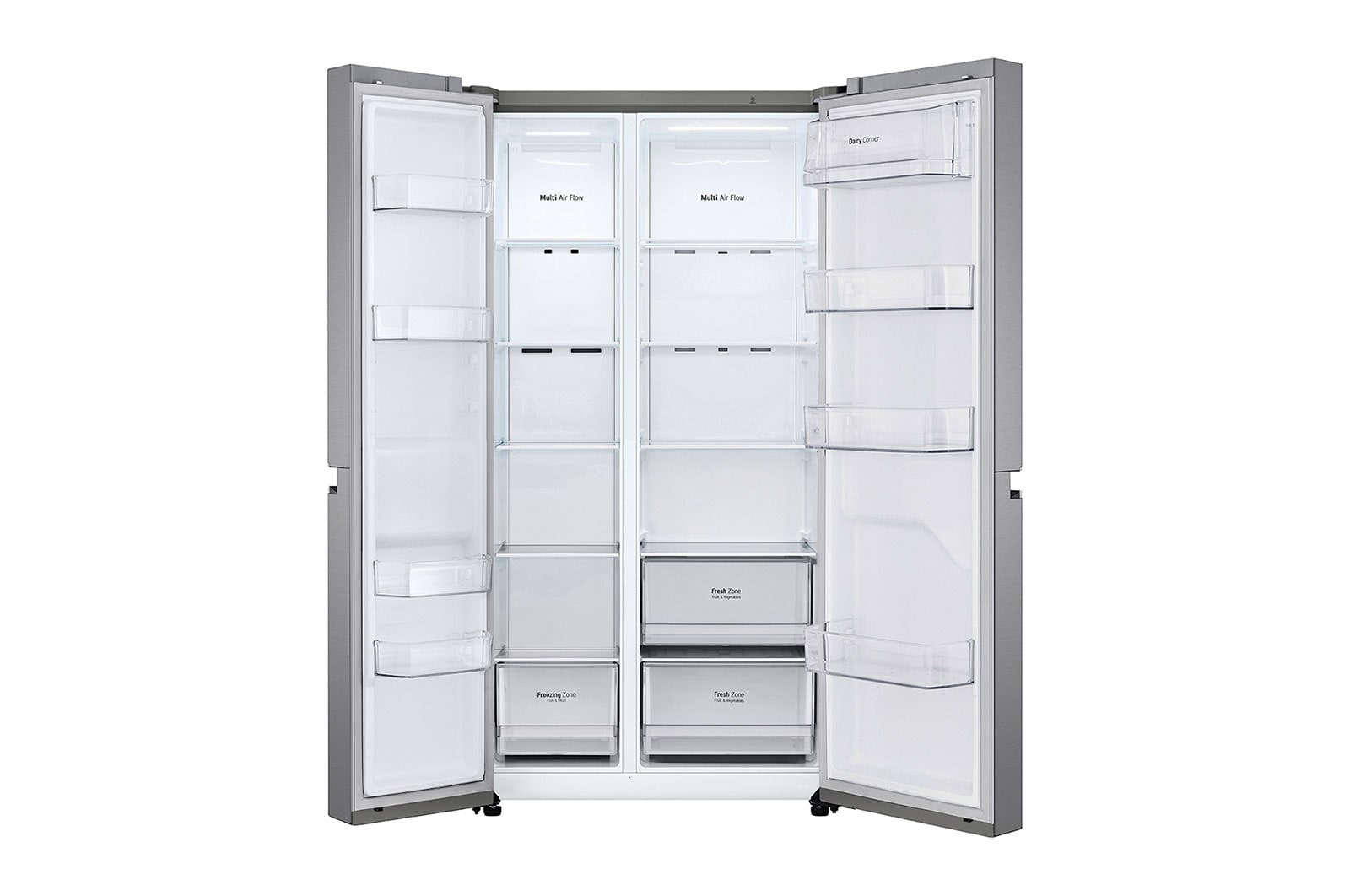 LG GSBV30PZXM side-by-side refrigerator Freestanding – image 5