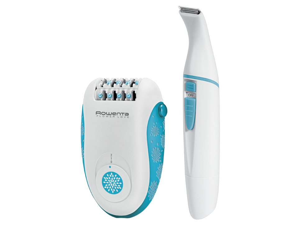 Rowenta EP2851F0 epilator 24 tweezers Blue, White – image 2