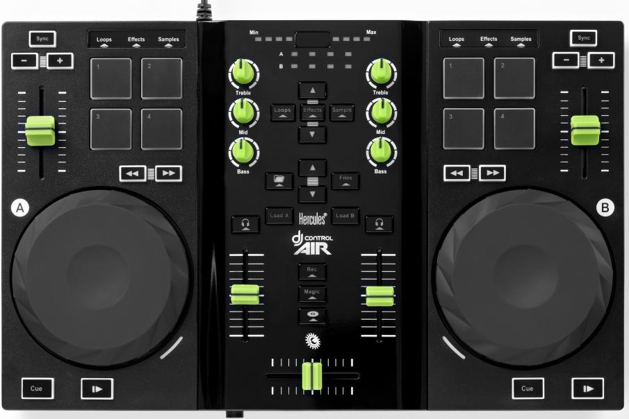 Hercules 4780741 audio mixer Black, Green – image 2
