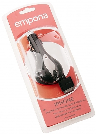 Emporia KLKR-IPH mobile device charger Mobile phone Black Cigar lighter Auto – image 2