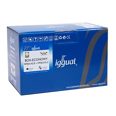 iggual PSIBE8 ink cartridge Black, Cyan, Magenta, Yellow