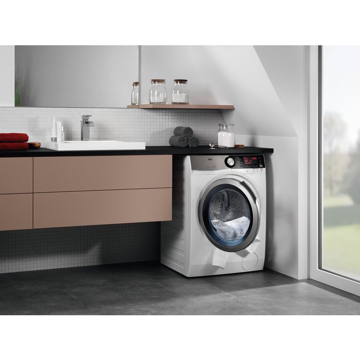 AEG L9WE06CB washer dryer Freestanding Front-load Black, Silver, White – image 6