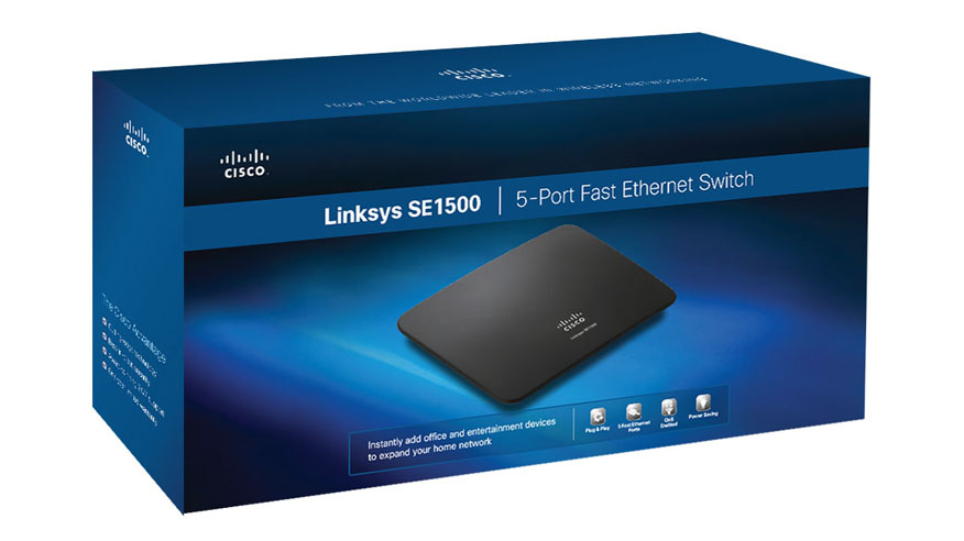 Linksys SE1500 Fast Ethernet (10/100) Black – image 6