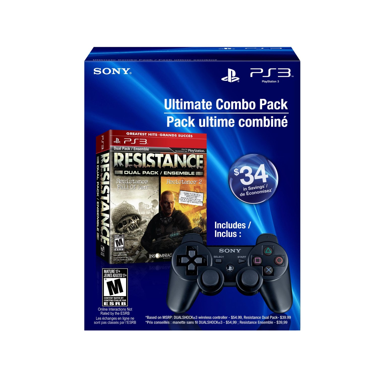 Sony Interactive Entertainment Resistance Dual Pack + DUALSHOCK 3 – image 2