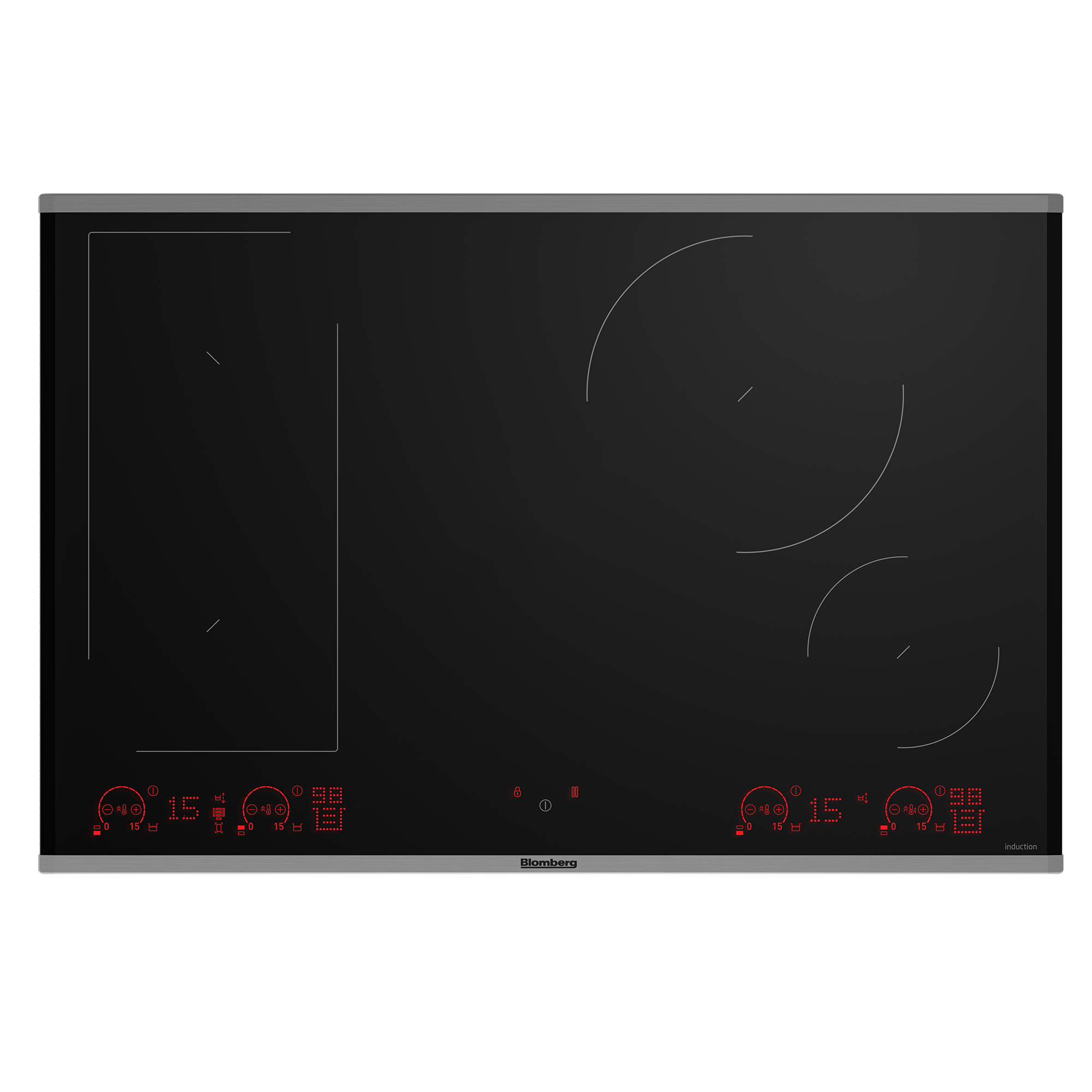 Blomberg MIX5402F hob Black Built-in