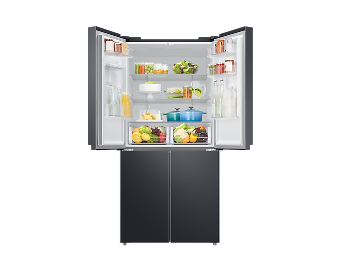 Samsung RF48A401EB4/EO side-by-side refrigerator Freestanding – image 8