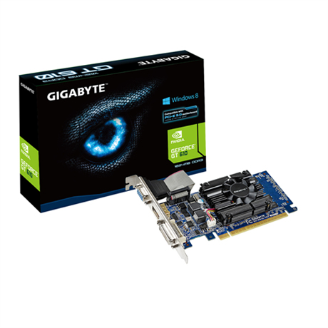 GIGABYTE GV-N610-1GI graphics card NVIDIA GeForce GT 610