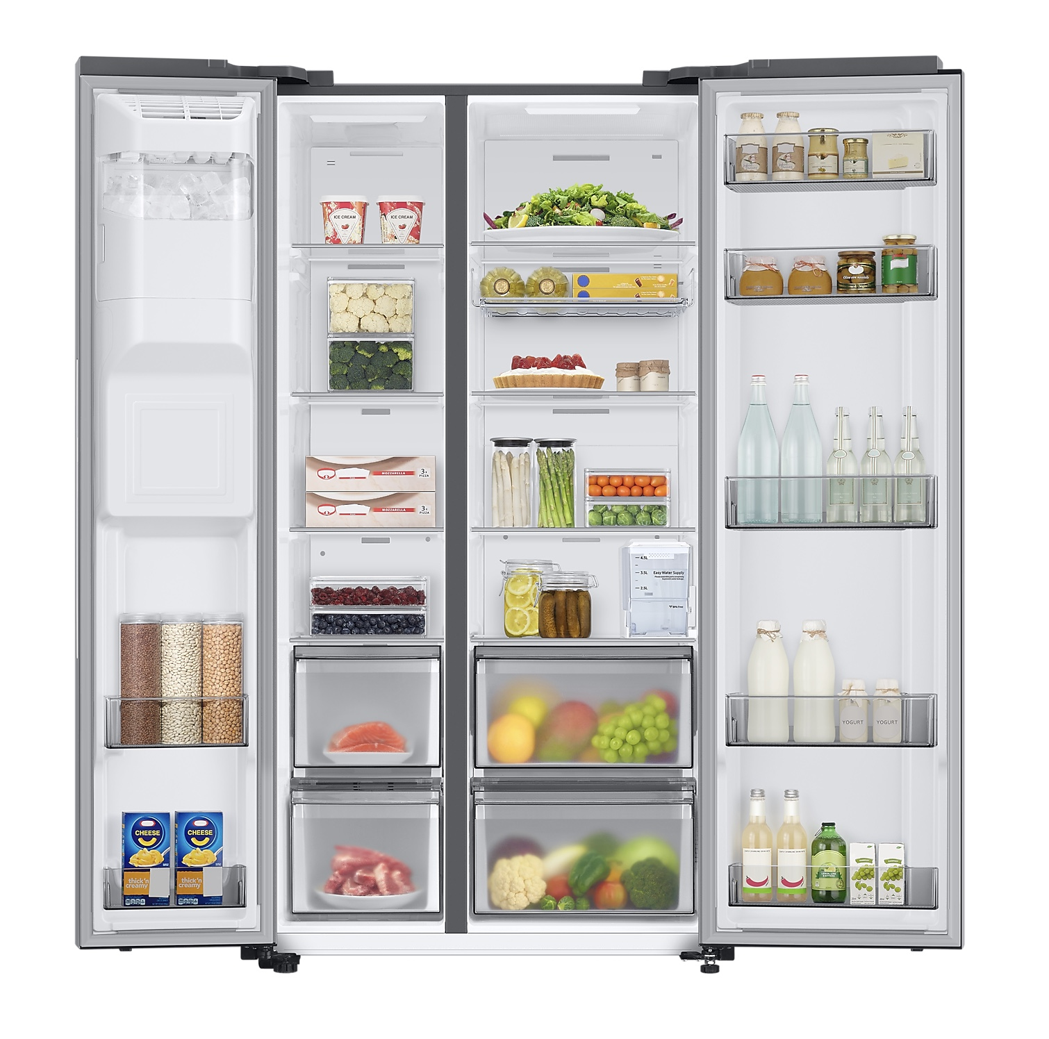 Samsung RS6GA8531SL/EG side-by-side refrigerator Freestanding – image 6
