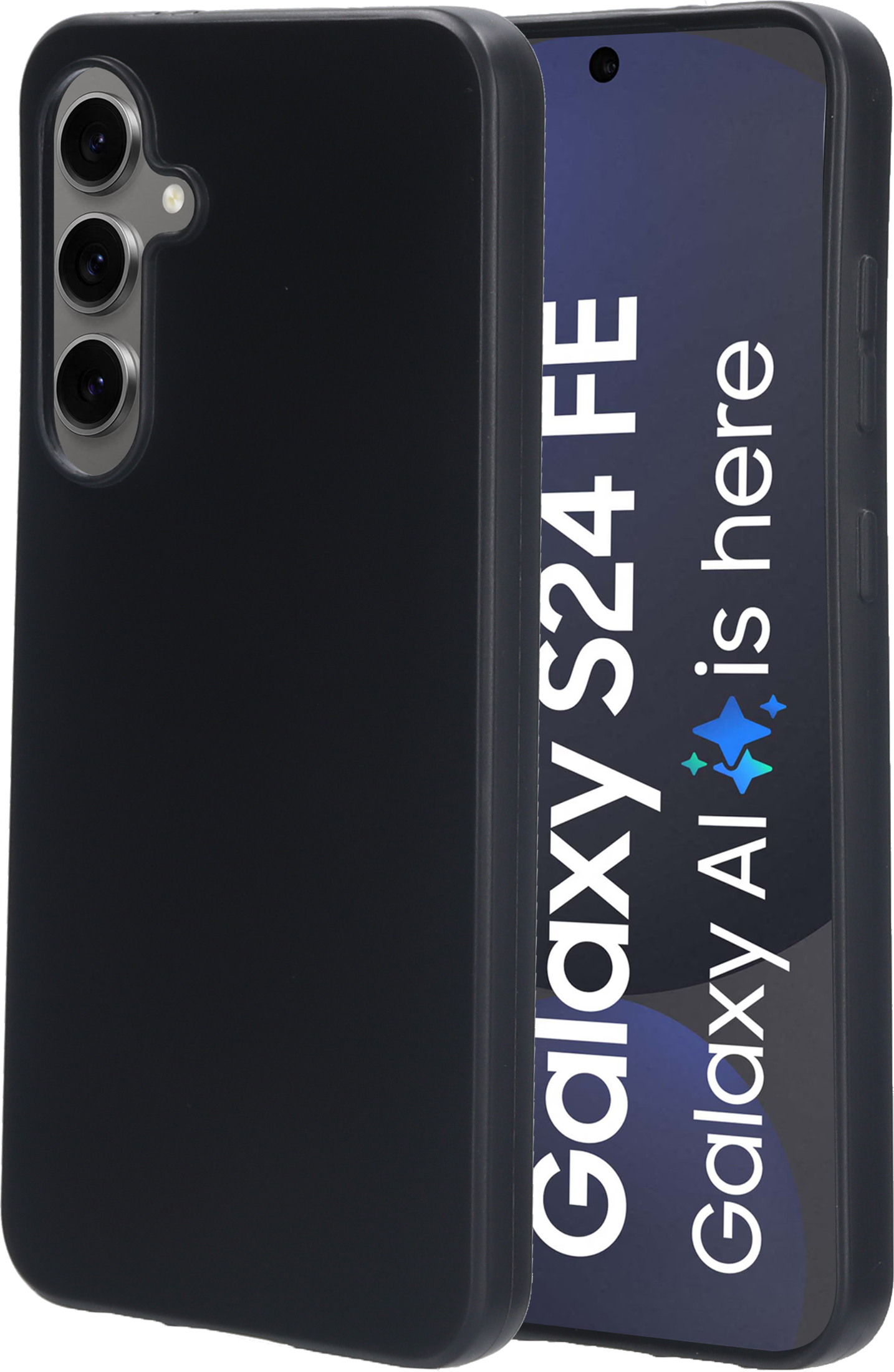 Mobiparts Classic TPU Case Samsung Galaxy S24 FE Matt Black