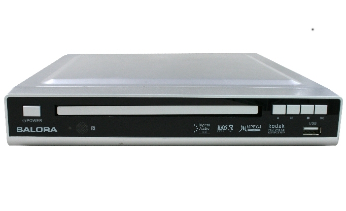 Salora DVD226M DVD/Blu-Ray player DVD player Black, Silver