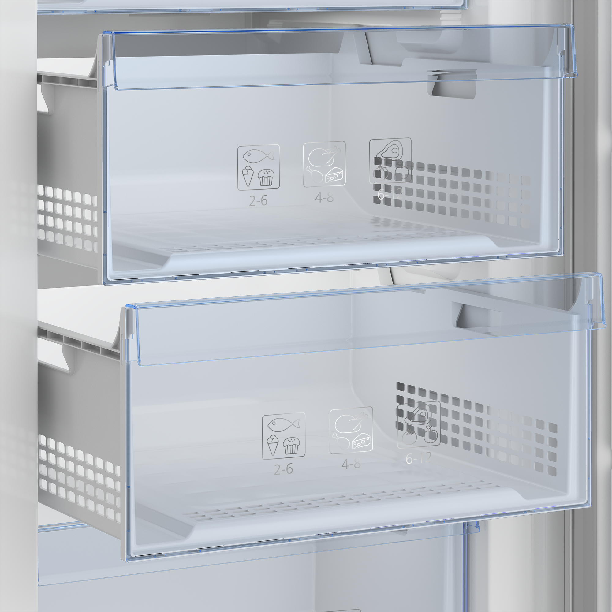 Beko FFEP5791W Freestanding Tall Frost Freezer with Freezer Guard – image 5