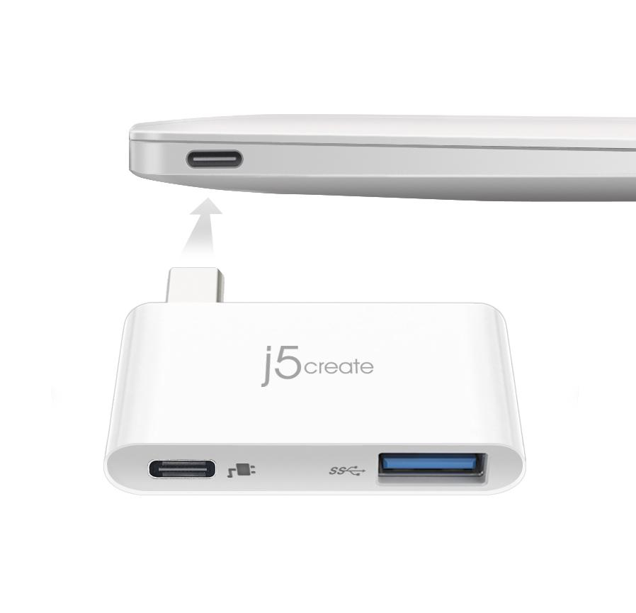 j5create JCH349 interface cards/adapter USB 3.2 Gen 1 (3.1 Gen 1) – image 1
