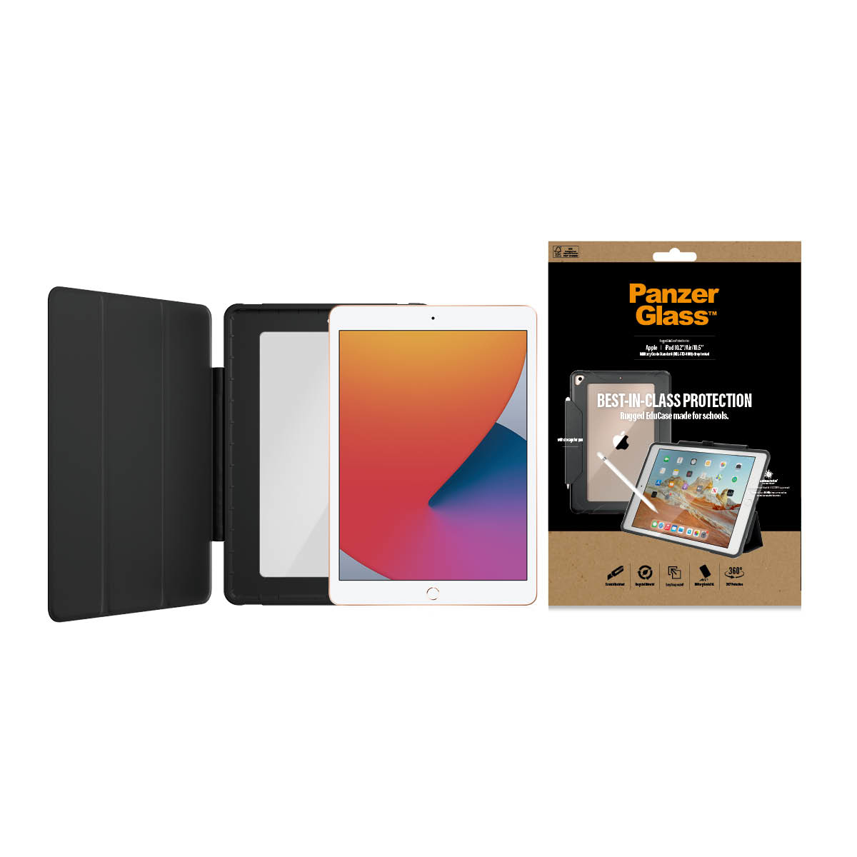 PanzerGlass ® Rugged Flip cover iPad 10.2 | Air | 10.5 – image 3