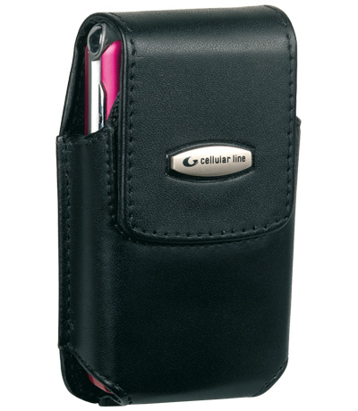 Cellularline PAVERTDELUXE8 mobile phone case Black