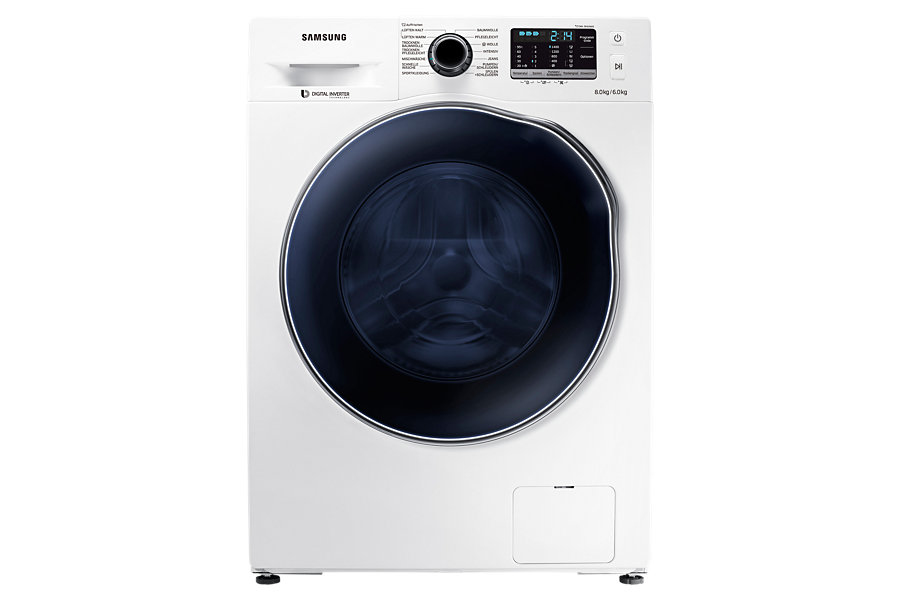 Samsung WD5000 washer dryer Freestanding Front-load White