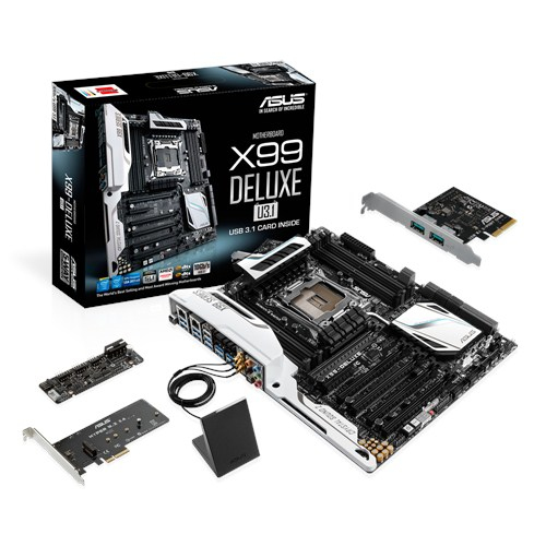 ASUS X99-DELUXE/U3.1 motherboard Intel® X99 LGA 2011 (Socket R) ATX