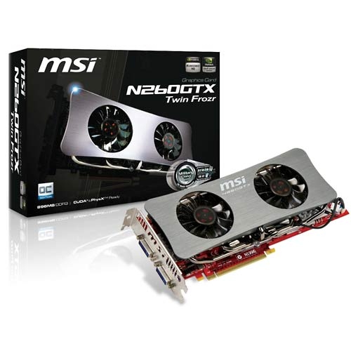 MSI N260GTX Twin Frozr OC
