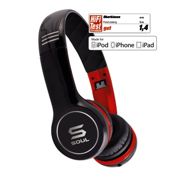 Hama SL100 Headset Wired Head-band Black, Red – image 5