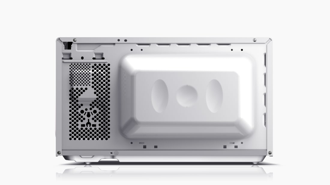 Sharp YC-MS01E-C microwave White Solo microwave Countertop – image 3