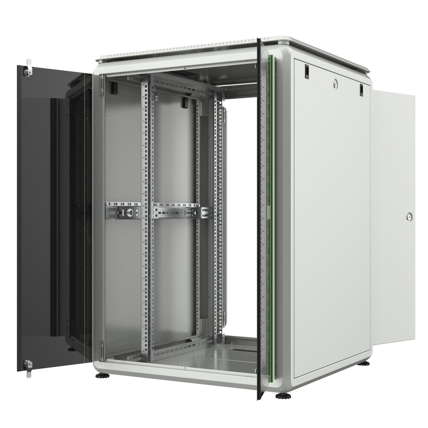Lanview RDL22U88WH rack cabinet 22U Freestanding rack White – image 2