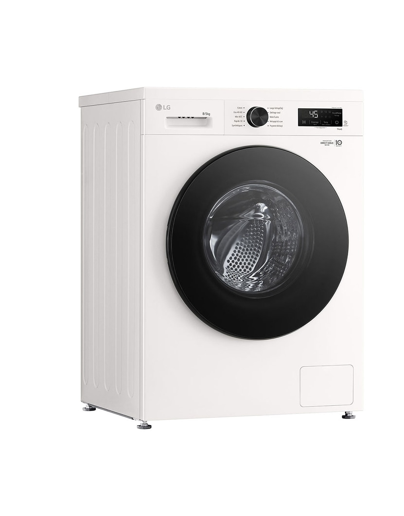 LG F854B16WHS washer dryer Freestanding Front-load White – image 8