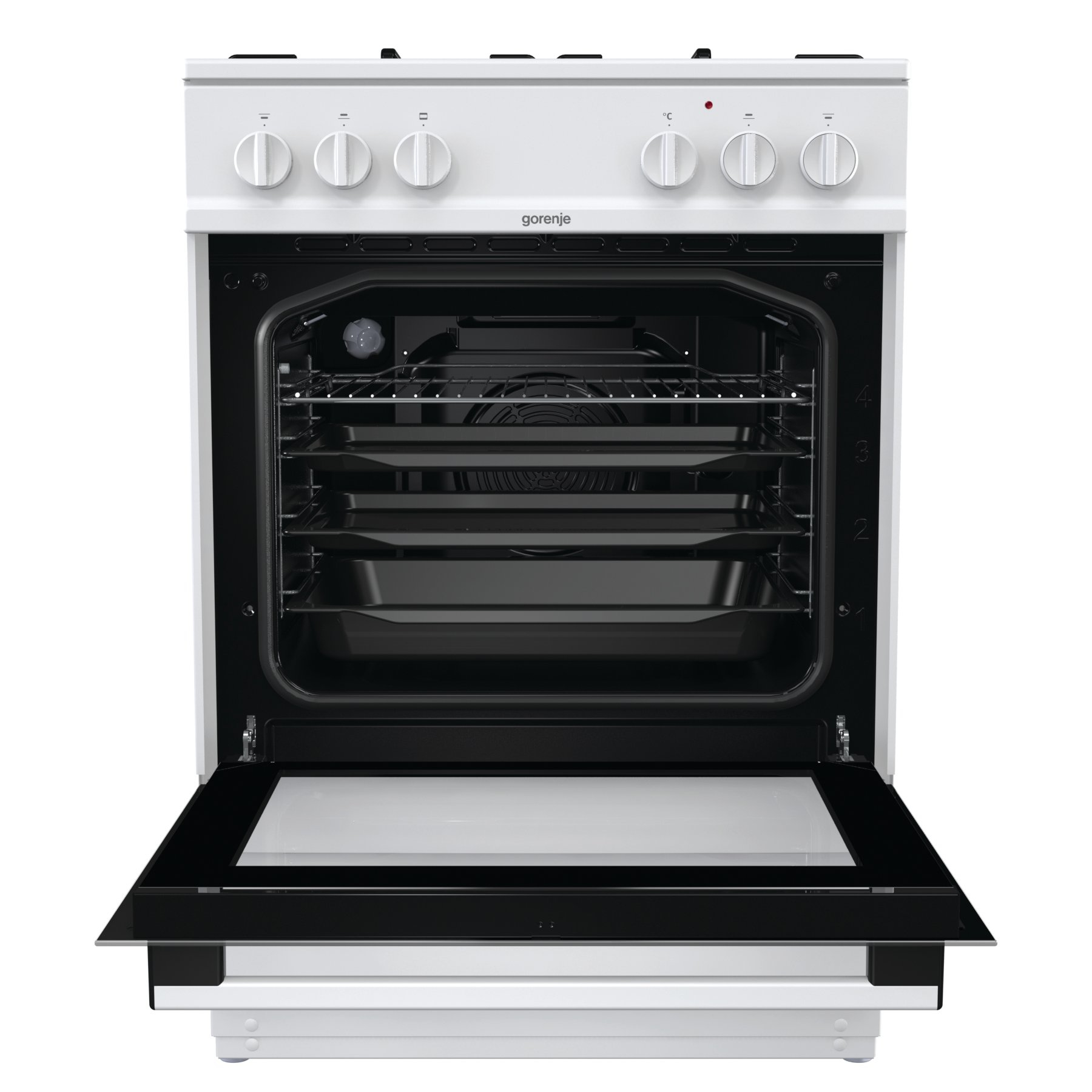 Gorenje K6151WH Freestanding cooker Electric Gas White – image 5